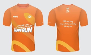 Giải chạy cộng đồng FPT Happy Run ra mắt áo đấu