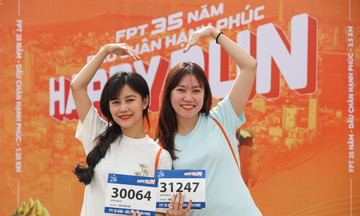 Hơn 1.000 runner nhận bib sớm giải chạy cộng đồng FPT - Happy Run
