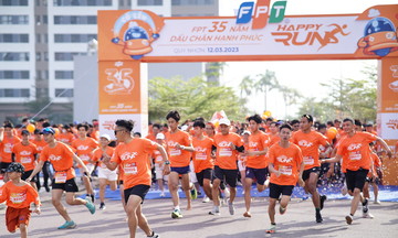 FPT Happy Run 'rực cháy' tại Quy Nhơn