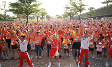 Học sinh Trường Hy Vọng rạng rỡ tại chạy giải FPT - Happy Run