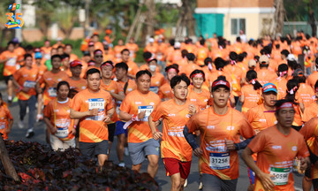 8.500 runner tham gia giải chạy ảo FPT Run - Dấu chân hạnh phúc