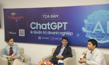 Toạ đàm 'ChatGPT & Quản trị doanh nghiệp' thu hút gần 400 khách tham dự