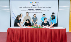 Quỹ Hy vọng đồng hành FPT Long Châu triển khai chương trình Vệ sinh học đường