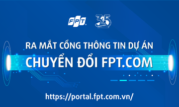 Ra mắt cổng thông tin dự án FPT.COM