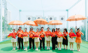 Phần mềm Đà Nẵng khai trương sân tập golf trong khuôn viên F-Complex