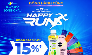 FPT Long Châu tung khuyến mãi cho chặng 1 Happy Run