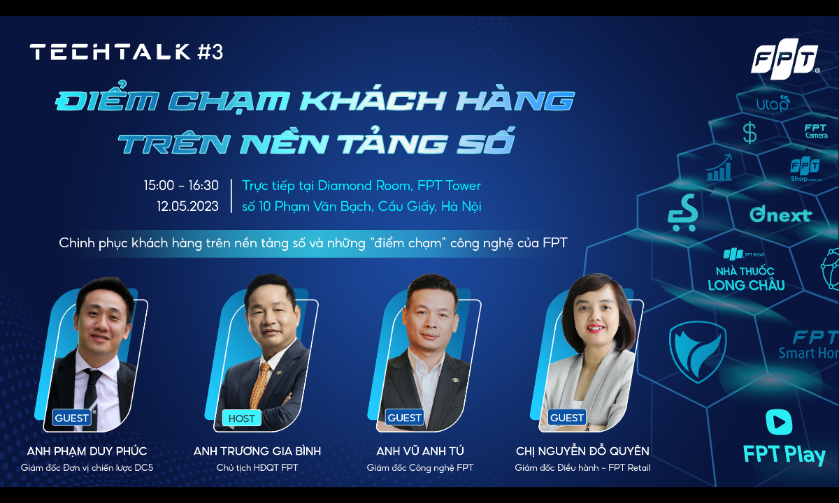 Tìm hiểu về ‘điểm chạm khách hàng trên nền tảng số’ với Techtalk #3
