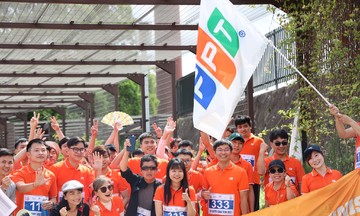 Gần 200 người FPT Japan và khách hàng làm runner trên đường đua Happy Giga Run