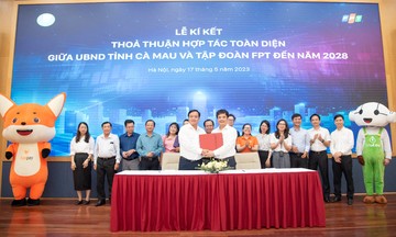 UBND tỉnh Cà Mau và FPT ký kết thỏa thuận hợp tác chuyển đổi số