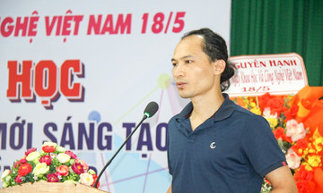 Anh Vũ Hồng Chiên đưa iKhiến đến Hội thảo khoa học tỉnh Bình Định