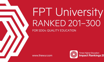 Đại học FPT thăng hạng trong danh sách bền vững toàn cầu