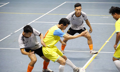 Vòng 2 futsal FPT: Phần mềm, Viễn thông 'tìm lại chính mình'