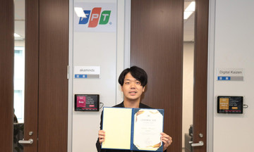 Nhân viên người Nhật ở FPT Japan đỗ chứng chỉ năng lực tiếng Việt