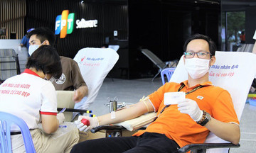 250 đơn vị máu cần người FPT Sài Gòn chung tay hưởng ứng