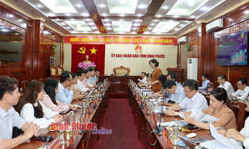 UBND tỉnh Bình Phước và Tập đoàn FPT đánh giá kết quả 2 năm phối hợp