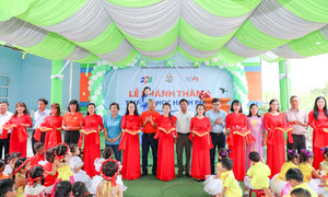 FPT khánh thành ngôi trường Hạnh phúc giúp các em nhỏ Phú Yên