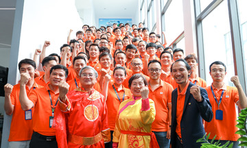 Happy Tour mang tinh thần võ học 'Tây Sơn thần tốc' lan toả đến FPT Quy Nhơn