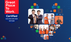 Great Place to Work vinh danh FPT là nơi làm việc xuất sắc 2023-2024