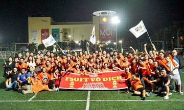 FPT Software giành 'cú đúp' vô địch giải bóng đá các công ty CNTT tại Đà Nẵng