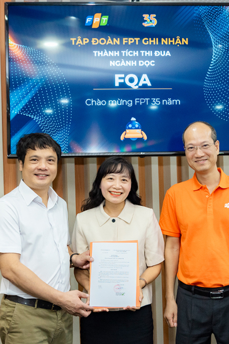 Hoàn thành mục tiêu leng keng mừng sinh nhật, 9 ngành dọc FPT được khen thưởng