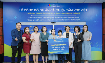 FPT Long Châu công bố dự án cộng đồng ‘Cải thiện tầm vóc Việt’