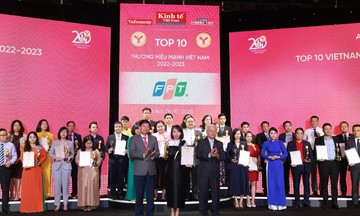 FPT được vinh danh Top 10 thương hiệu mạnh Việt Nam