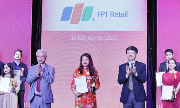 FPT Retail lần thứ 10 liên tiếp đạt 'Thương hiệu mạnh Việt Nam'