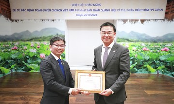 FPT Japan nhận bằng khen từ Đại sứ Việt Nam tại Nhật Bản