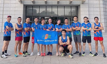 FPT Runners lần đầu tranh giải đồng đội VnExpress Marathon