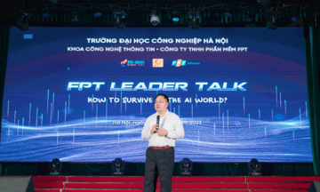 FPT Leader Talk trở lại với điểm nhấn về công nghệ tại Đại học Công nghiệp Hà Nội