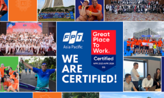 FPT Asia Pacific là một trong những nơi làm việc tốt nhất Singapore