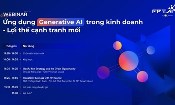 FPT Smart Cloud tổ chức webinar chuyên sâu về Generative AI