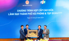 FPT đề xuất hợp tác chuyển đổi số và đầu tư giáo dục với Hải Phòng