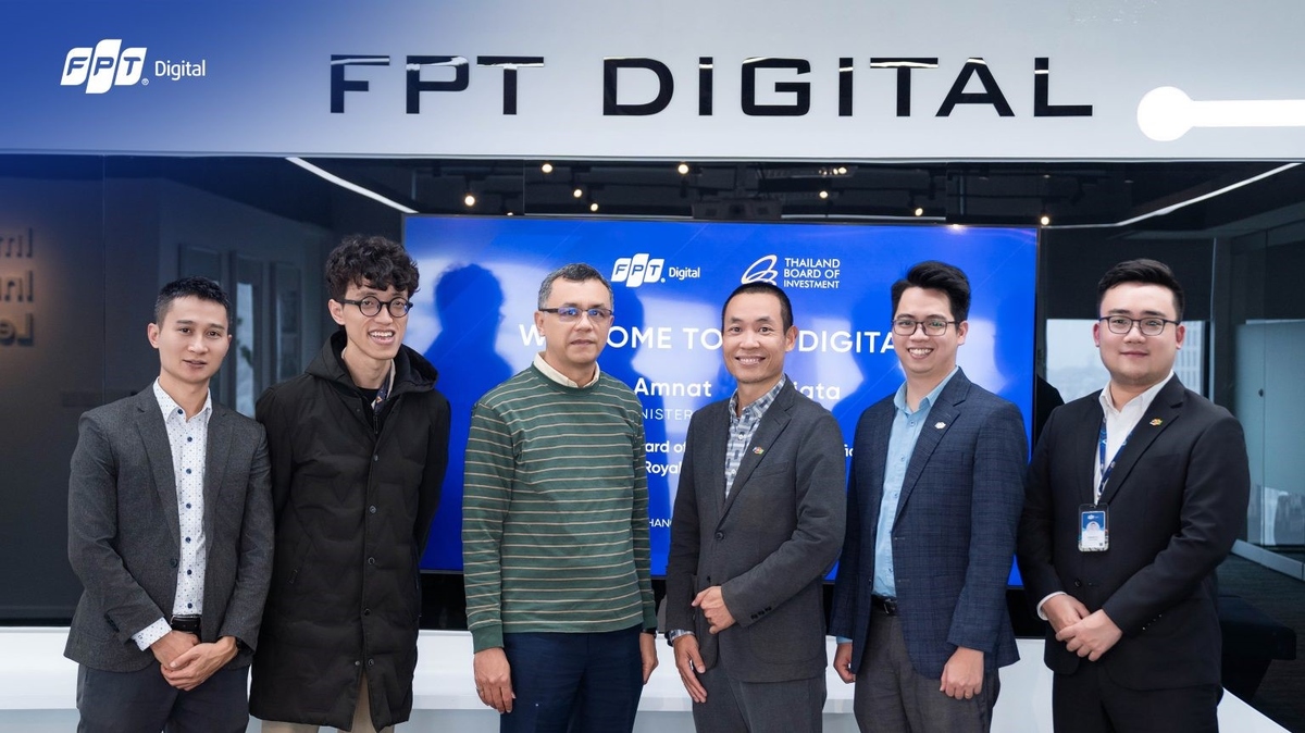 สถานเอกอัครราชทูตไทยส่งเสริมความร่วมมือกับ FPT Digital