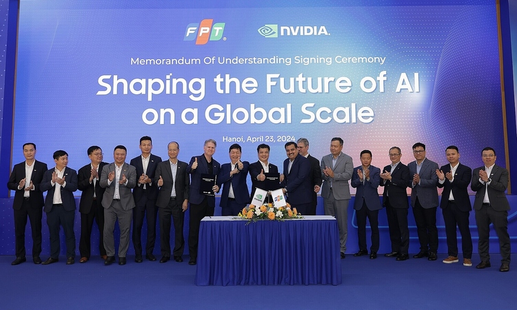 FPT 'bắt tay' NVIDIA xây AI Factory trị giá 200 triệu USD