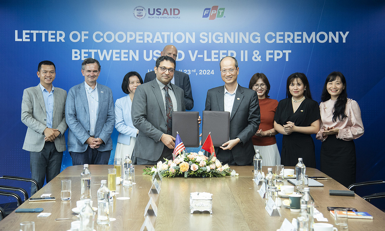 FPT hợp tác với USAID thúc đẩy triển khai năng lượng sạch, tiến tới đạt mục tiêu Net Zero