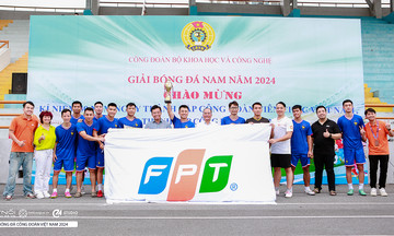 Đội bóng nhà FPT vô địch giải Công đoàn Viên chức Việt Nam