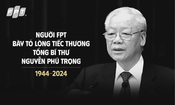 Người FPT tưởng nhớ Tổng Bí thư Nguyễn Phú Trọng tại Sổ tang điện tử