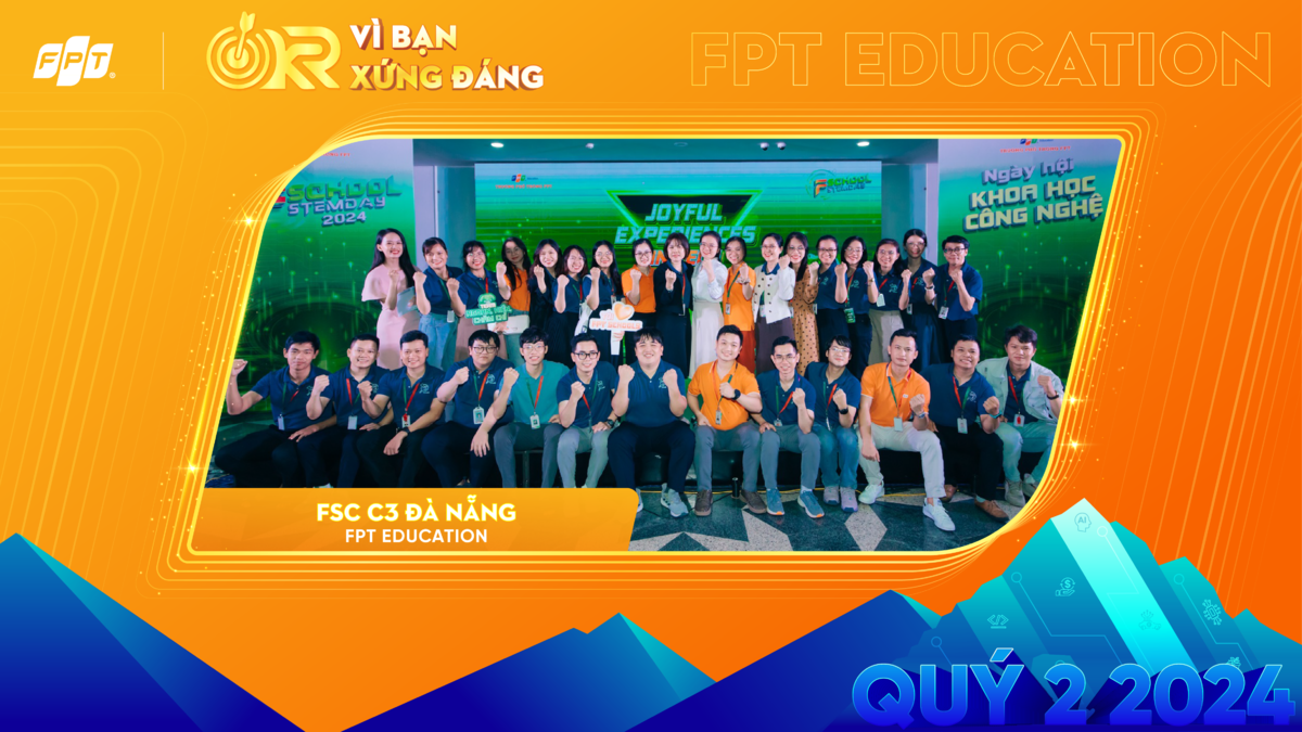 <p class="Normal"> <strong>Bộ phận FSC C3 ĐN thuộc tổ Tự nhiên của FPT Education</strong> đã ghi dấu ấn mạnh mẽ trong quý II/2024 với thành tích xuất sắc, vượt qua nhiều thách thức để đạt được mục tiêu đề ra. Với định hướng đẩy mạnh hoạt động nhóm Tin học - STEM, FSC C3 ĐN đã gặt hái nhiều kết quả ấn tượng: Đạt 15 giải thưởng trong kỳ thi Tin học các cấp, 5 giải thưởng trong kỳ thi STEM - Robotics. Đặc biệt, các thầy cô còn nỗ lực nâng cao chất lượng dạy học và trải nghiệm cho học sinh, với thành tích đáng nể như đạt 15 giải học sinh giỏi thành phố và gia tăng tỉ lệ bài thi Tự nhiên trên trung bình lên 70%.</p> <p class="Normal"> Những thành tựu này không phải ngẫu nhiên mà đến từ sự cống hiến không ngừng của các cán bộ, giáo viên &lpar;CBGV&rpar; trong bộ phận. Họ đã kiên trì tìm kiếm những sân chơi mới, đồng hành sát sao với học sinh trong quá trình ôn tập và chuẩn bị. Các thầy cô còn dốc sức xây dựng đội tuyển từ sớm, bồi dưỡng năng lực cho học sinh từ đầu năm học, tạo nguồn lực mạnh mẽ cho các kỳ thi.</p> <p class="Normal"> Điểm sáng trong quý II là lần đầu tiên tham gia FIRST Tech Challenge, FSC C3 ĐN đã đạt được những thành tích nổi bật như Inspired Award và Best Alliance, trở thành đại diện duy nhất của Việt Nam tham dự giải đấu tại Mỹ. Không dừng lại ở đó, bộ phận còn đạt được các giải thưởng cao trong kỳ thi Olympic 30/4, một sân chơi thường dành cho học sinh chuyên - chọn, với 2 huy chương đồng ở môn Toán và Sinh.</p> <p class="Normal"> Cách thức triển khai của FSC C3 ĐN được đánh giá cao nhờ vào sự đồng lòng của toàn bộ giáo viên, từ việc chia sẻ thông tin về các cuộc thi cho đến việc lên kế hoạch và triển khai các hoạt động bồi dưỡng học sinh. Team đã tạo ra một môi trường học tập và trải nghiệm phong phú, giúp học sinh phát triển toàn diện và đạt được những kết quả vượt trội trong các kỳ thi lớn.</p>