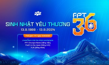 17h ngày 13/9: Người FPT toàn cầu cùng online đón sinh nhật tuổi 36