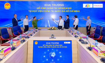 Học viện Chính trị quốc gia Hồ Chí Minh khai trương mô hình quản trị thông minh