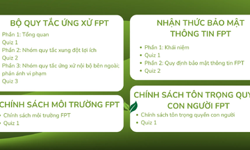 4 khóa học ESG dành cho người FPT có gì 'hot'?