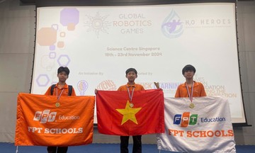 Học sinh FPT vô địch giải Global Robotic Games 2024