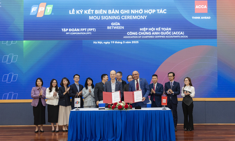 ACCA và FPT hợp tác chiến lược chuyển đổi số và phát triển bền vững
