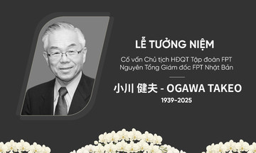 FPT tổ chức tang lễ cấp Tập đoàn dành cho Cố vấn Ogawa Takeo