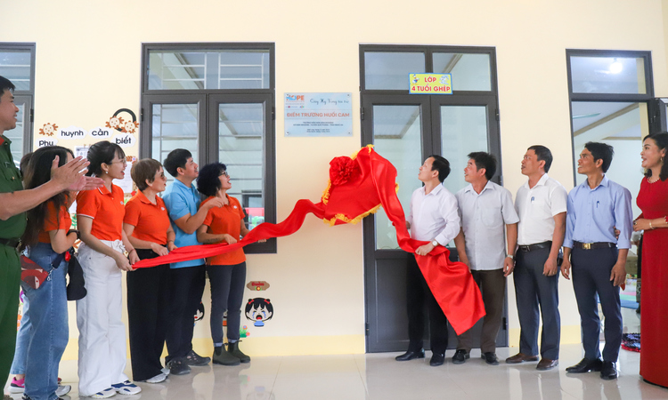 Người FPT chung tay xây điểm trường cho học sinh vùng biên giới