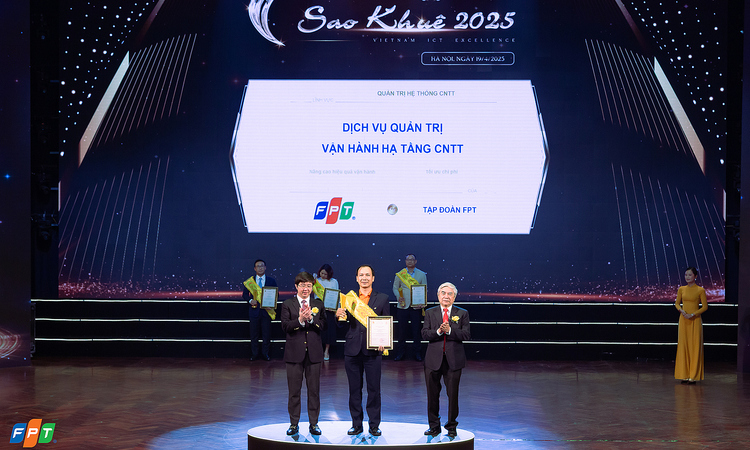 Giải pháp, sản phẩm made by FPT chiếm 13 giải thưởng tại Sao Khuê 2025