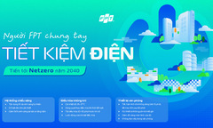 Người FPT 'bật đúng lúc, tắt đúng giờ', chung tay tiết kiệm điện