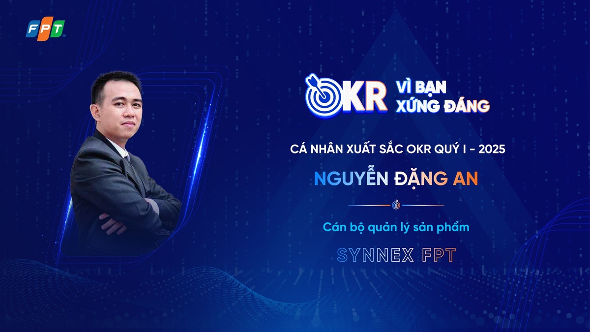 <p class="Normal" style="text-align:justify;"> Đứng trước mục tiêu đầy thách thức phải tăng trưởng doanh số 130% và lợi nhuận 120% trong một thị trường cạnh tranh gay gắt, <strong>anh Nguyễn Đặng An - cán bộ</strong> <strong>CSG4 &lpar;Synnex FPT&rpar;</strong> đã chủ động xử lý nhanh, quyết đoán trong các thương vụ lớn như với đối tác NTT và mở rộng hợp tác sâu rộng với các đối tác chiến lược lớn. Chính nhờ khả năng ra quyết định nhanh, anh An giúp CSG4 đạt doanh thu quý I 34,3 tỷ đồng, vượt 45% kế hoạch doanh số, lợi nhuận đạt 3 tỷ đồng, hoàn thành 125% mục tiêu.</p> <p class="Normal" style="text-align:justify;"> Lãnh đạo đơn vị đánh giá cao anh An ở khả năng cập nhật kịp thời các chính sách từ hãng, chủ động hỗ trợ đại lý, thực hiện training 1-1, qua đó giúp đại lý tự tin hơn khi triển khai các chiến dịch bán hàng. Đây cũng là yếu tố quan trọng giúp anh giữ vững thị phần và phát triển hiệu quả kinh doanh giữa những biến động khó lường của thị trường.</p>