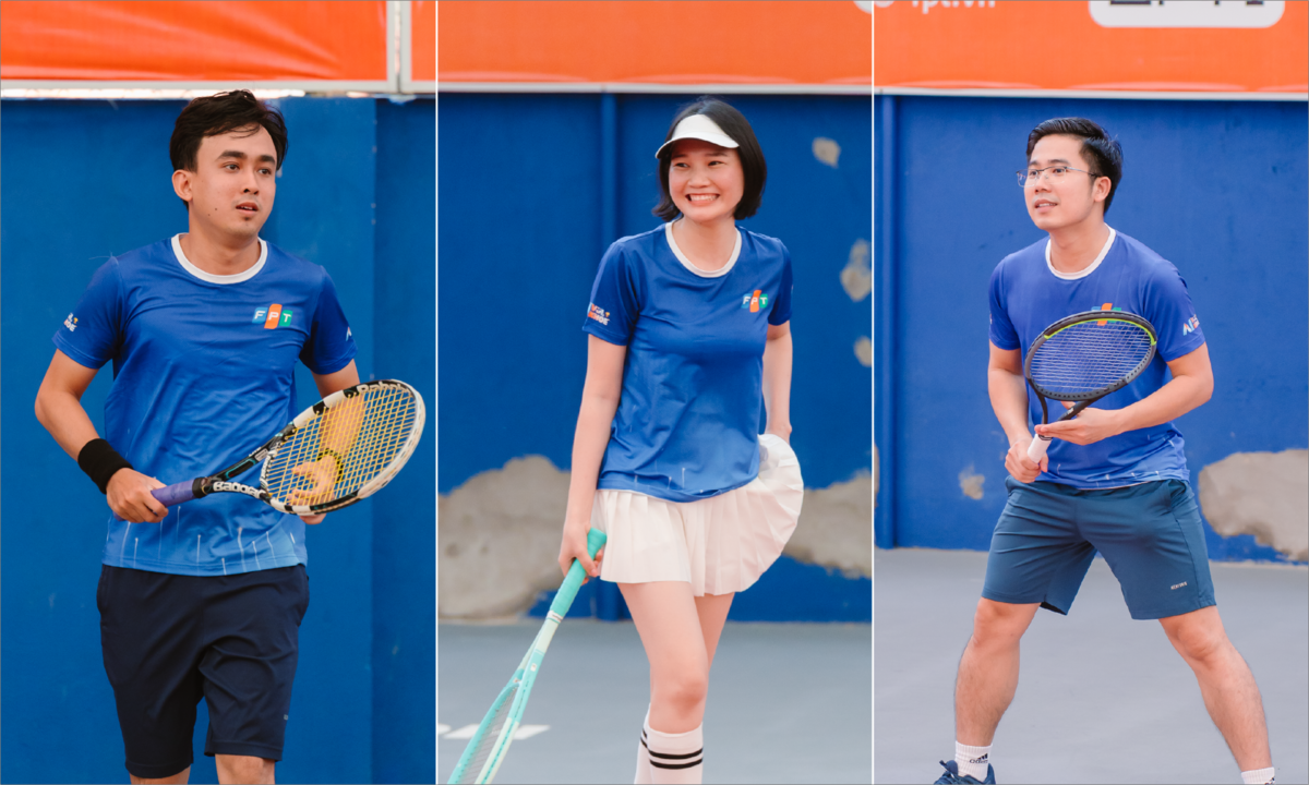 <p class="Normal" style="text-align:justify;"> Mở màn là các trận thuộc bảng Series B. Không khí trên sân nhanh chóng trở nên sôi động với những pha giao bóng quyết đoán và sự cổ vũ nhiệt tình từ khán giả. Các tay vợt nhập cuộc với tinh thần tập trung cao độ, mang đến những màn rượt đuổi điểm số đầy kịch tính.</p> <p class="Normal" style="text-align:justify;"> Ngay sau đó, các trận đấu ở bảng Series A và B được tổ chức xen kẽ liên tục tại 4 cụm sân.</p>